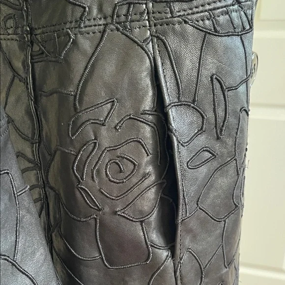 Emporio Armani Black Leather Jacket - Picture 7 of 14